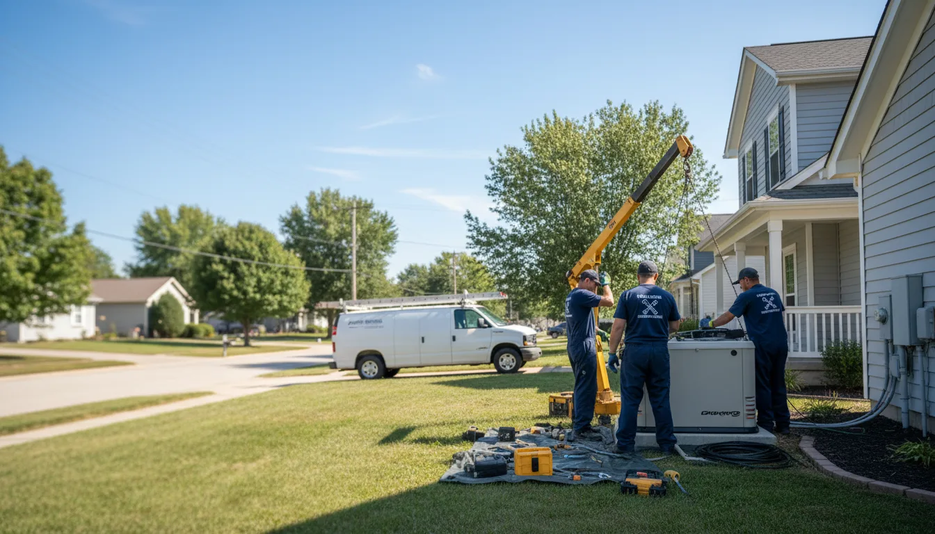 Generator Installation in Combined Locks, WI near me